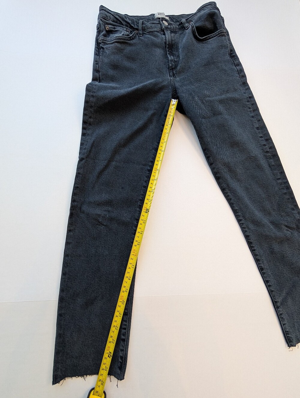 AGOLDE Toni Jean in Washed Black - Picture 8 of 12